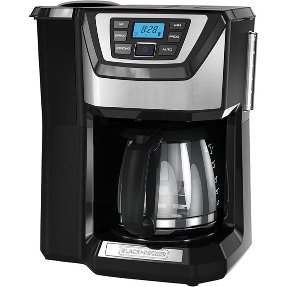 Black+Decker 12-Cup Mill & Brew Coffee Maker