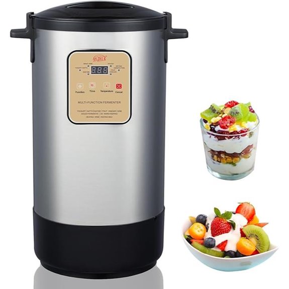 12L Commercial Yogurt Maker with Stainless Steel Pot