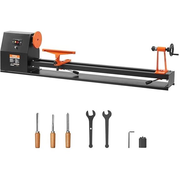 VEVOR 14 x 40 Wood Lathe with Accessories