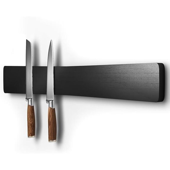 Magnetic Wall Knife Holder 16-Inch Acacia Wood