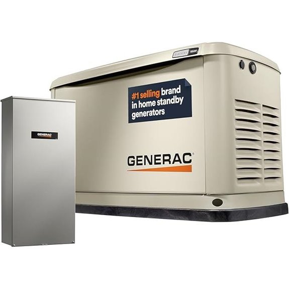 Generac 18kW Home Standby Generator with Transfer Switch