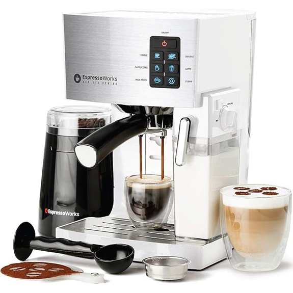 EspressoWorks 19-Bar Espresso and Latte Maker Set
