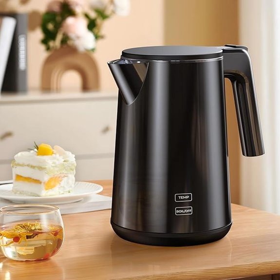 Electric Kettle 1.0L 1200W with Temp Settings
