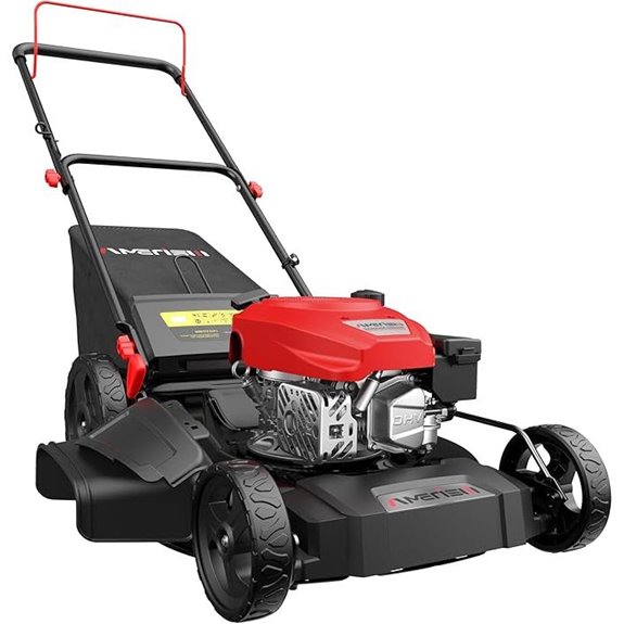 21 Gas Lawn Mower with Bagging and Mulching