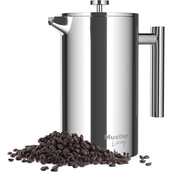 MuellerLiving 34oz French Press Coffee Maker