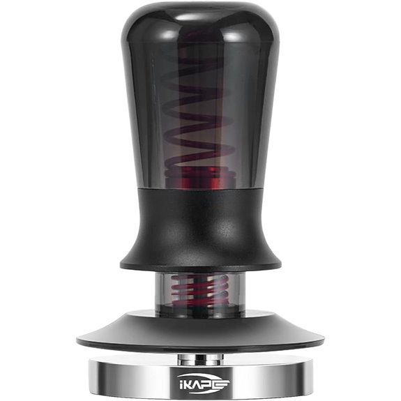 IKAPE 53mm Semi-Transparent Espresso Tamper