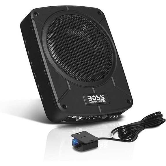 BOSS 8-Inch Powered Car Subwoofer with Amp