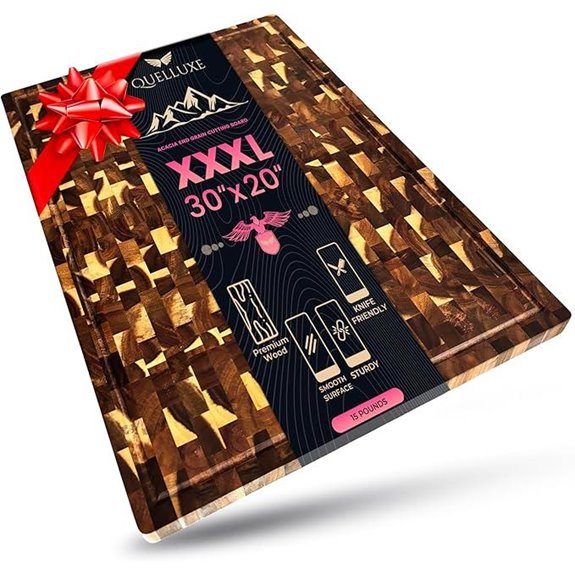 30 x 20 Acacia Wood Cutting & Charcuterie Board