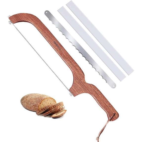 Sourdough Bread Knife with Adjustable Serrated Blade