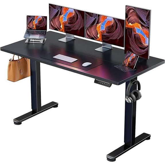 ErGear Height Adjustable Sit-Stand Desk 55x28 Inches