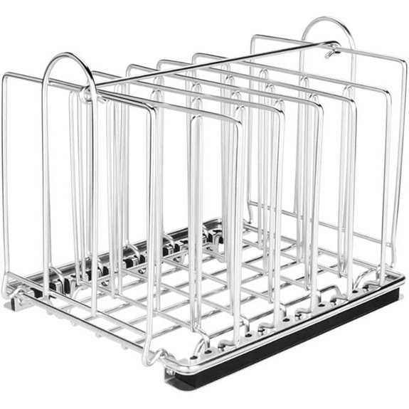 EVERIE Weighted Sous Vide Rack with Detachable Dividers
