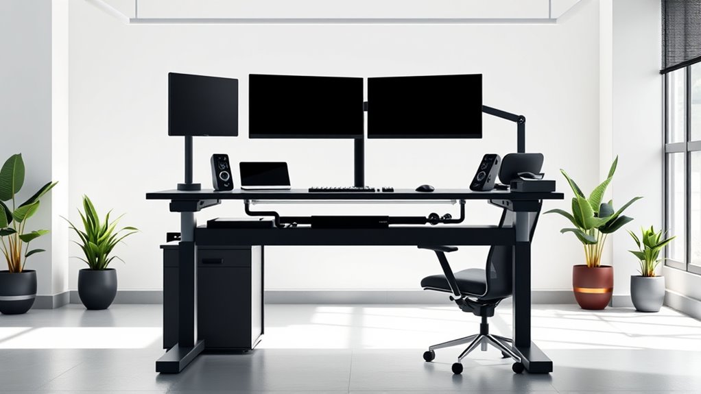 adjustable stable convenient desk