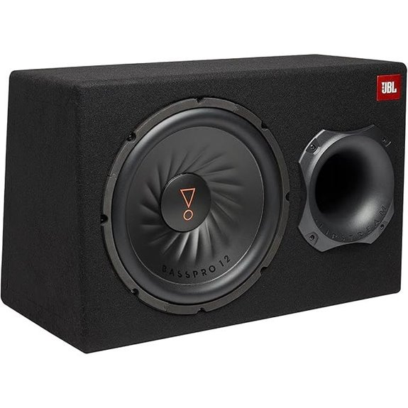 JBL SUBBP12AM - 12” amplified 12” Subwoofer with Sub Level Control Black