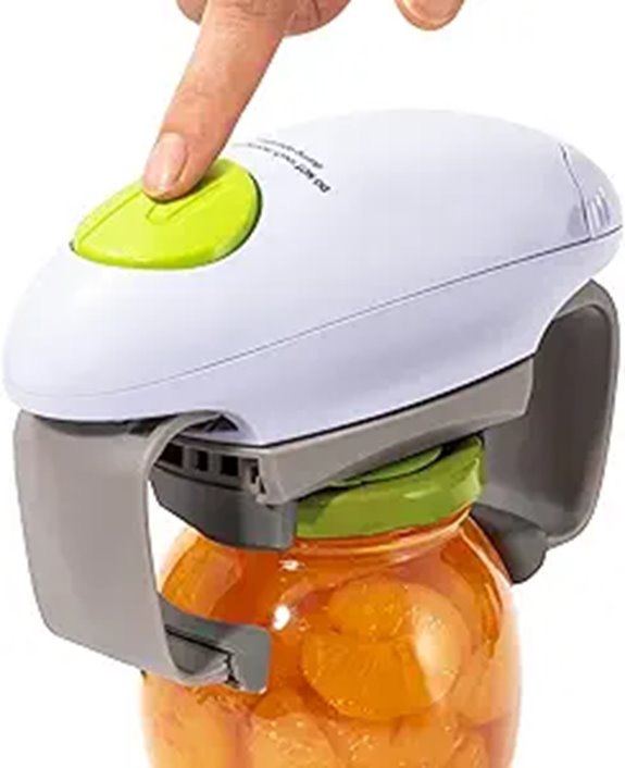 Electric Jar Opener with One-Touch Automatic Operation