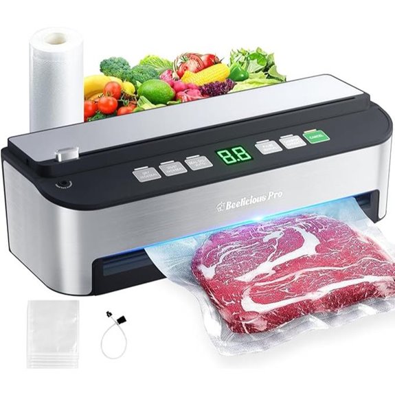 PressFree Fully Automatic Vacuum Sealer with Storage