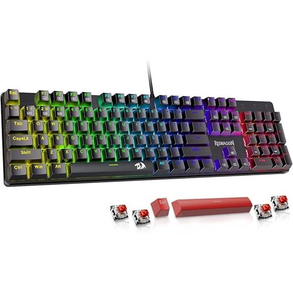 backlit mechanical gaming keyboard
