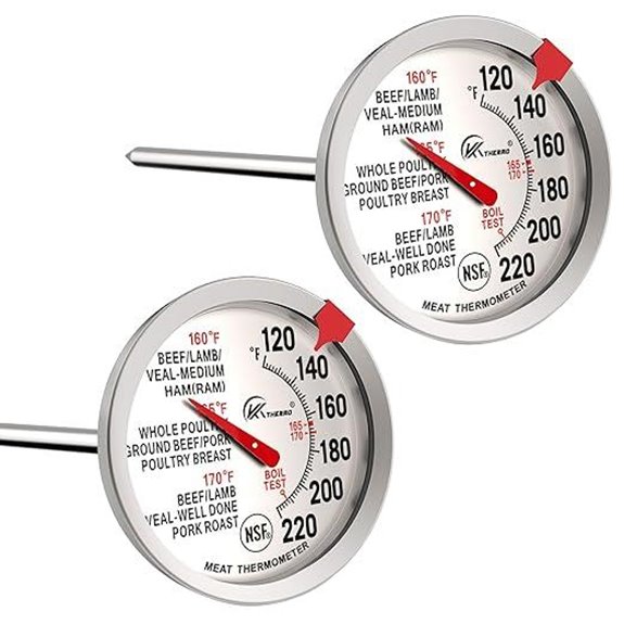 KT Thermo BBQ Meat Cooking Thermometer