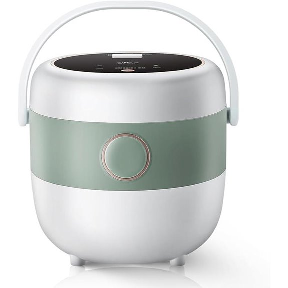Bear 3-Cup Rice Cooker with Fuzzy Logic