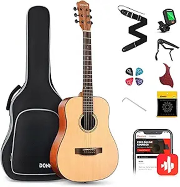 Donner 36 Acoustic Guitar Kit for Beginners