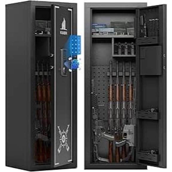 KAER Biometric Gun Safe for Rifles and Pistols
