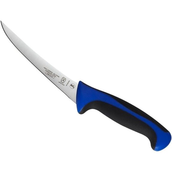 Mercer Culinary Millennia Colors 6-Inch Curved Boning Knife Blue