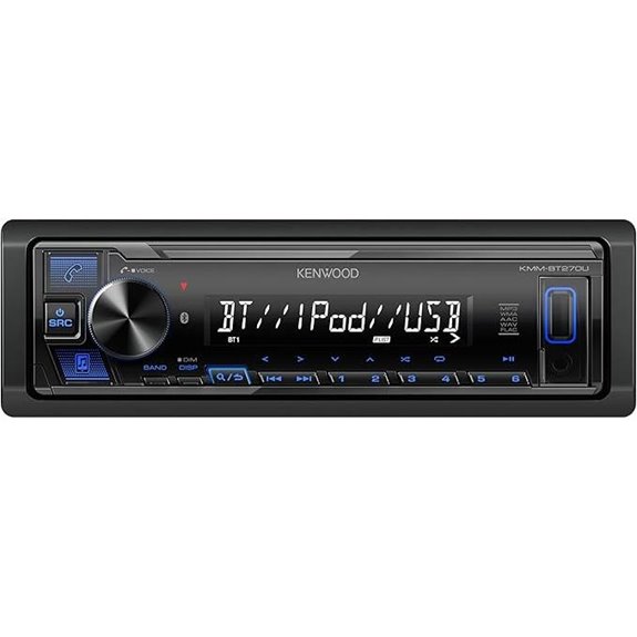 KENWOOD Bluetooth Car Stereo with USB and Radio