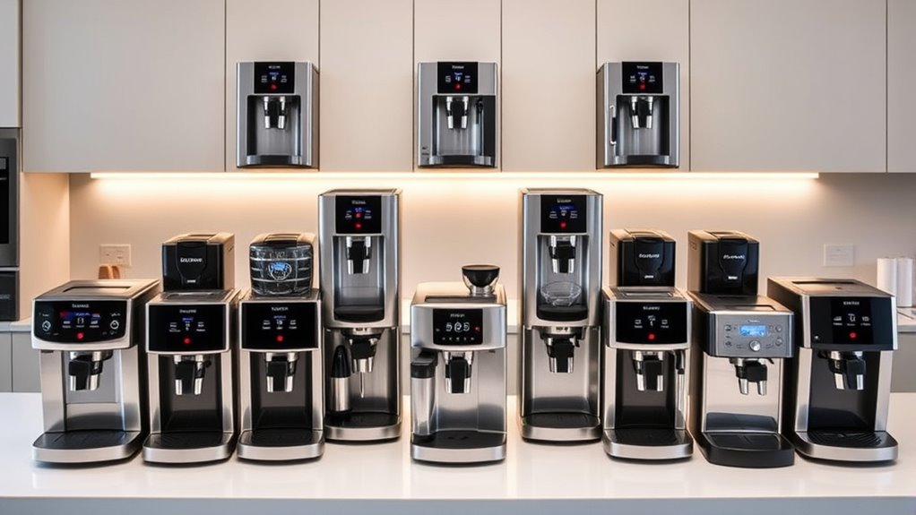 brewing options and features