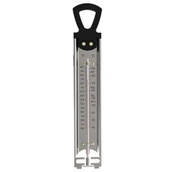 Candy Thermometer with Pot Clip for Cooking & Deep Fry