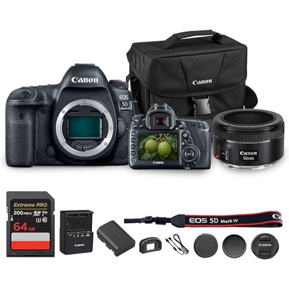 Canon EOS 5D Mark IV DSLR Camera & Kit