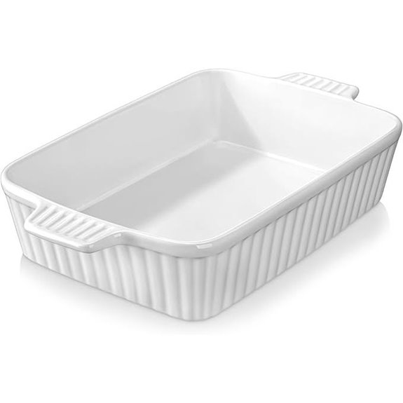 Malacasa 9x13 Ceramic Baking Dish with Handles