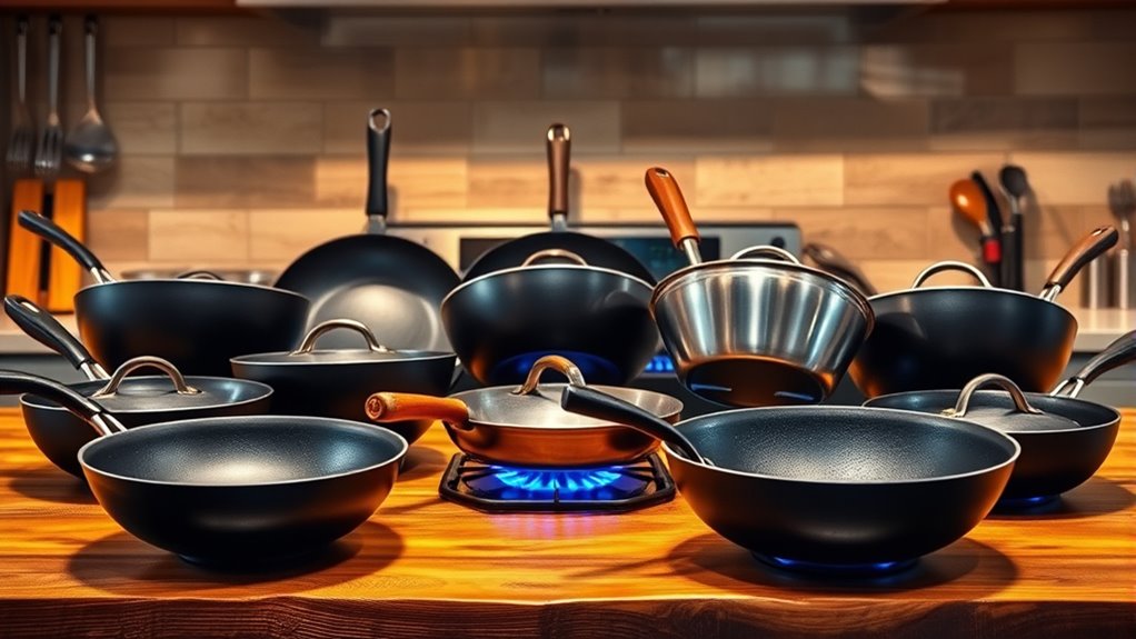 choosing compatible wok materials