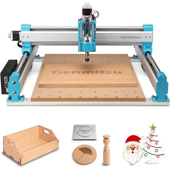 Genmitsu 4040-PRO CNC Router for Metal & Acrylic Cutting