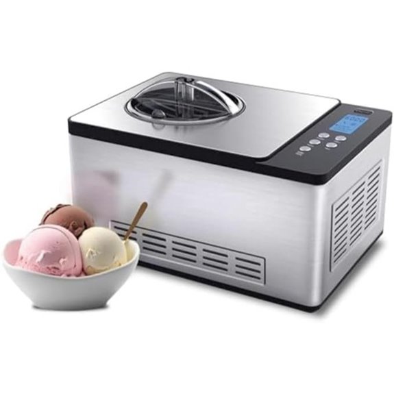 Whynter 2.1 Qt Ice Cream Maker with Compressor