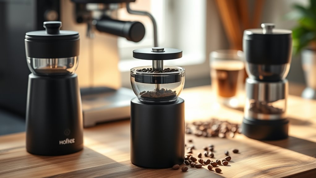 consistent adjustable compact grinder