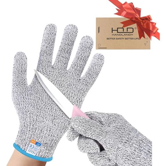 HANDLANDY Cut-Resistant Food Safety Gloves