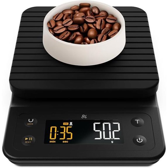 Greater Goods Digital Coffee Scale with Timer