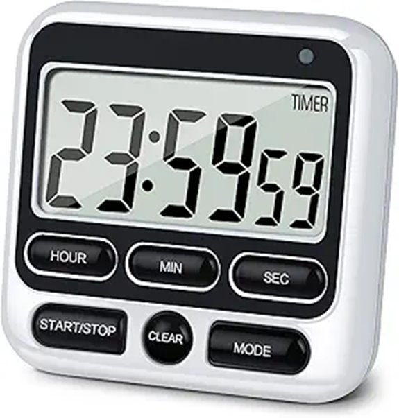 KTKUDY Digital Kitchen Timer with Alarm and Magnet