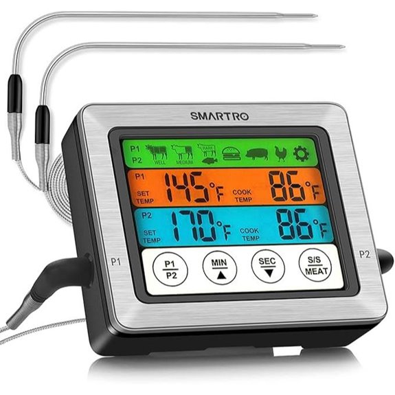 SMARTRO ST54 Digital Meat Thermometer with Probes