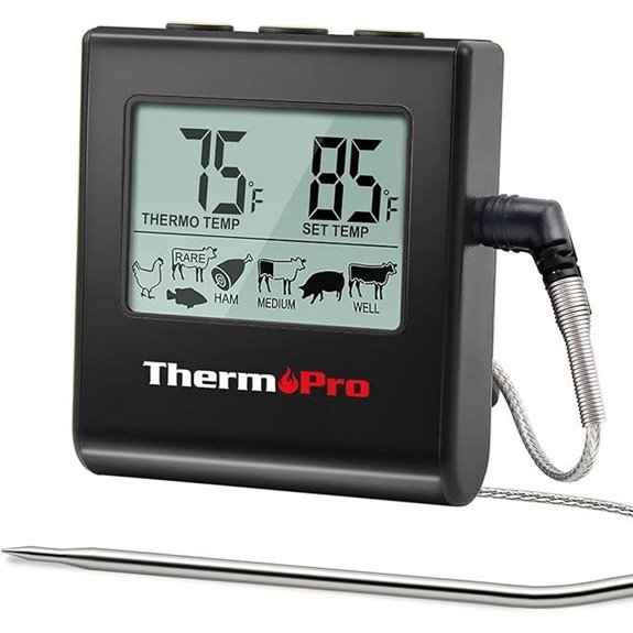 ThermoPro TP16 Digital Meat Thermometer with Timer