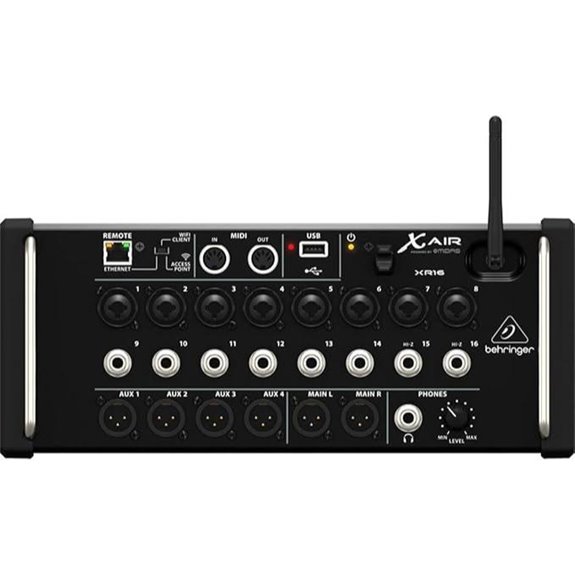 Behringer XR16 16-Input Digital Mixer with Wi-Fi
