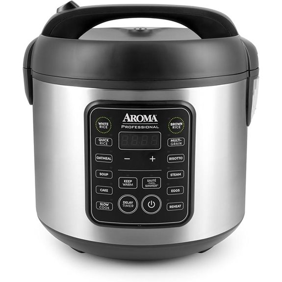 AROMA 10-Cup Digital Rice Cooker and Multi-Cooker
