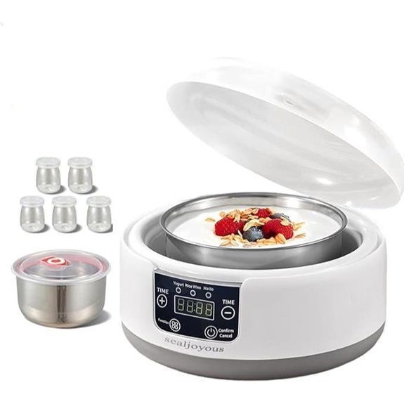 Sealjoyous Digital Yogurt Maker with LCD Display