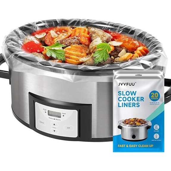 Slow Cooker Liners 3-8 Quart Disposable (20)