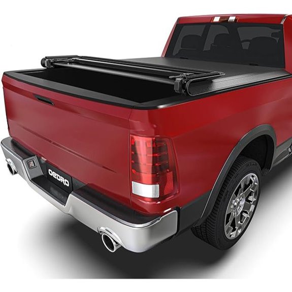 OEDRO Fold Truck Bed Tonneau Cover for Dodge Ram