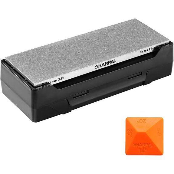 SHARPAL 162N Double-sided Diamond Whetstone Sharpener
