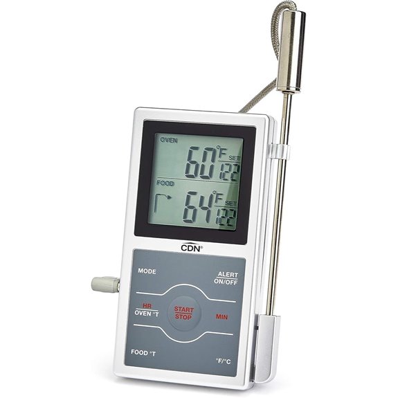 CDN Dual Sensing Programmable Probe Thermometer and Timer