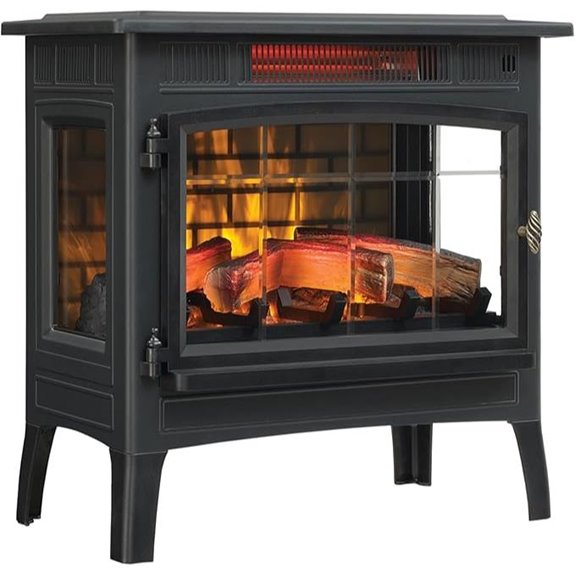 Duraflame Electric Fireplace Stove Heater with 3D Flame