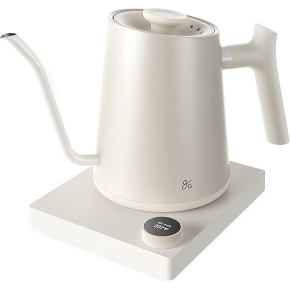 Greater Goods 1L Electric Gooseneck Kettle with Temp Control