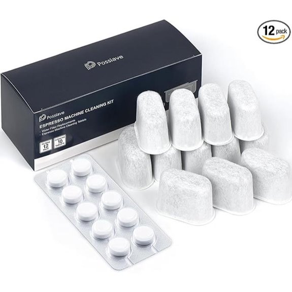 Espresso Machine Cleaning Tablets & Filters (10+12)
