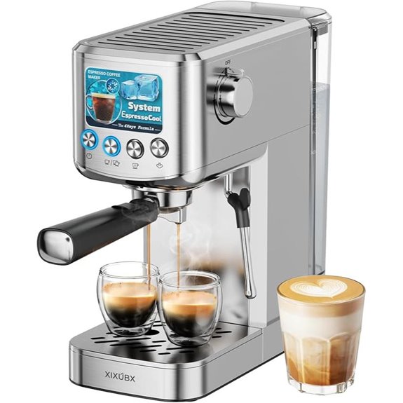 espresso machine with frother